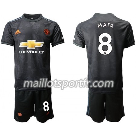 Maillot de Foot Manchester United Mata 8 Enfant Troisieme 2019/20